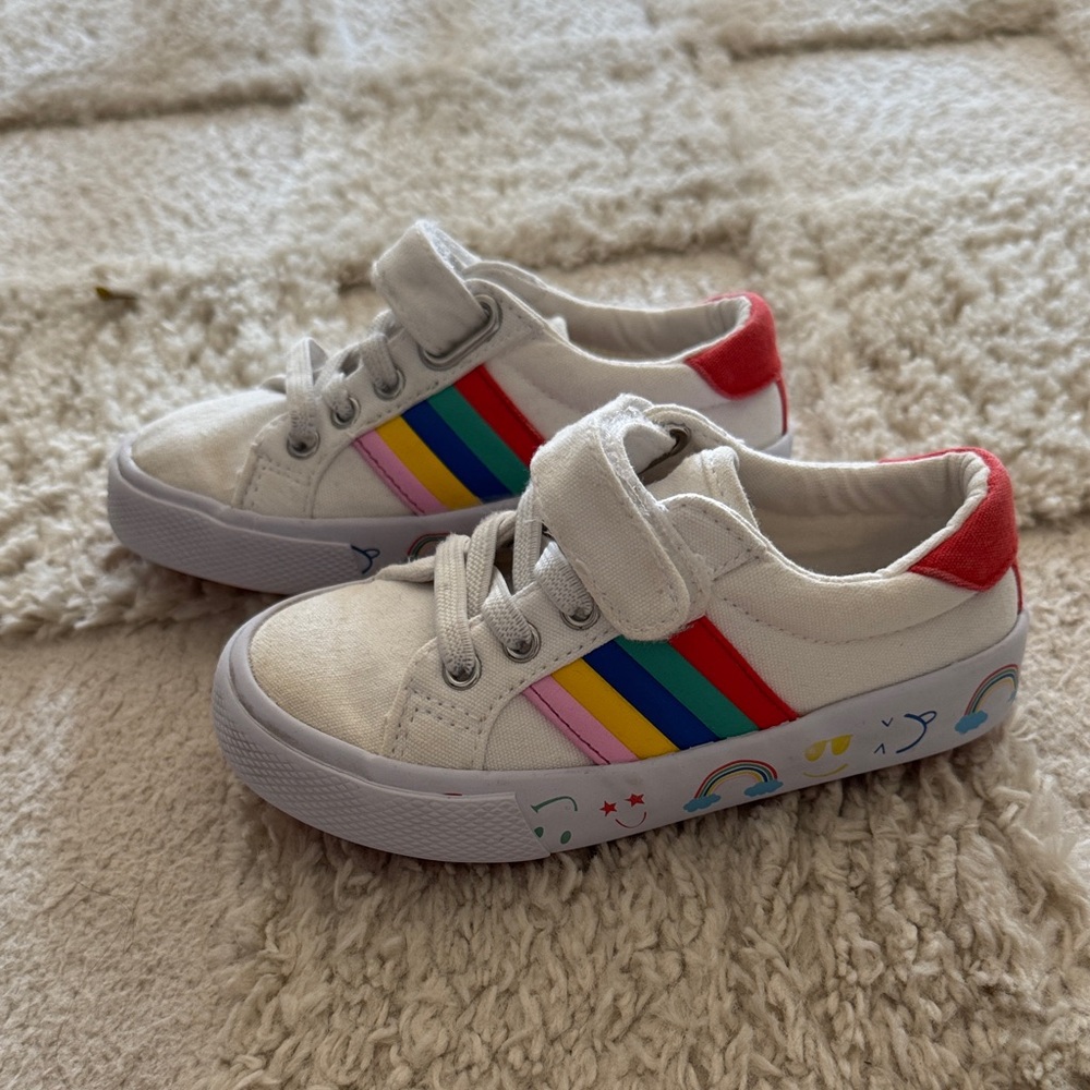 Tucker + Tate Rainbow Striped shoes